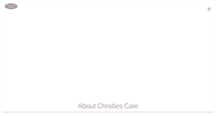 Desktop Screenshot of christiescare.co.za